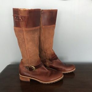 Timberland Tall Suede Boots 8.5